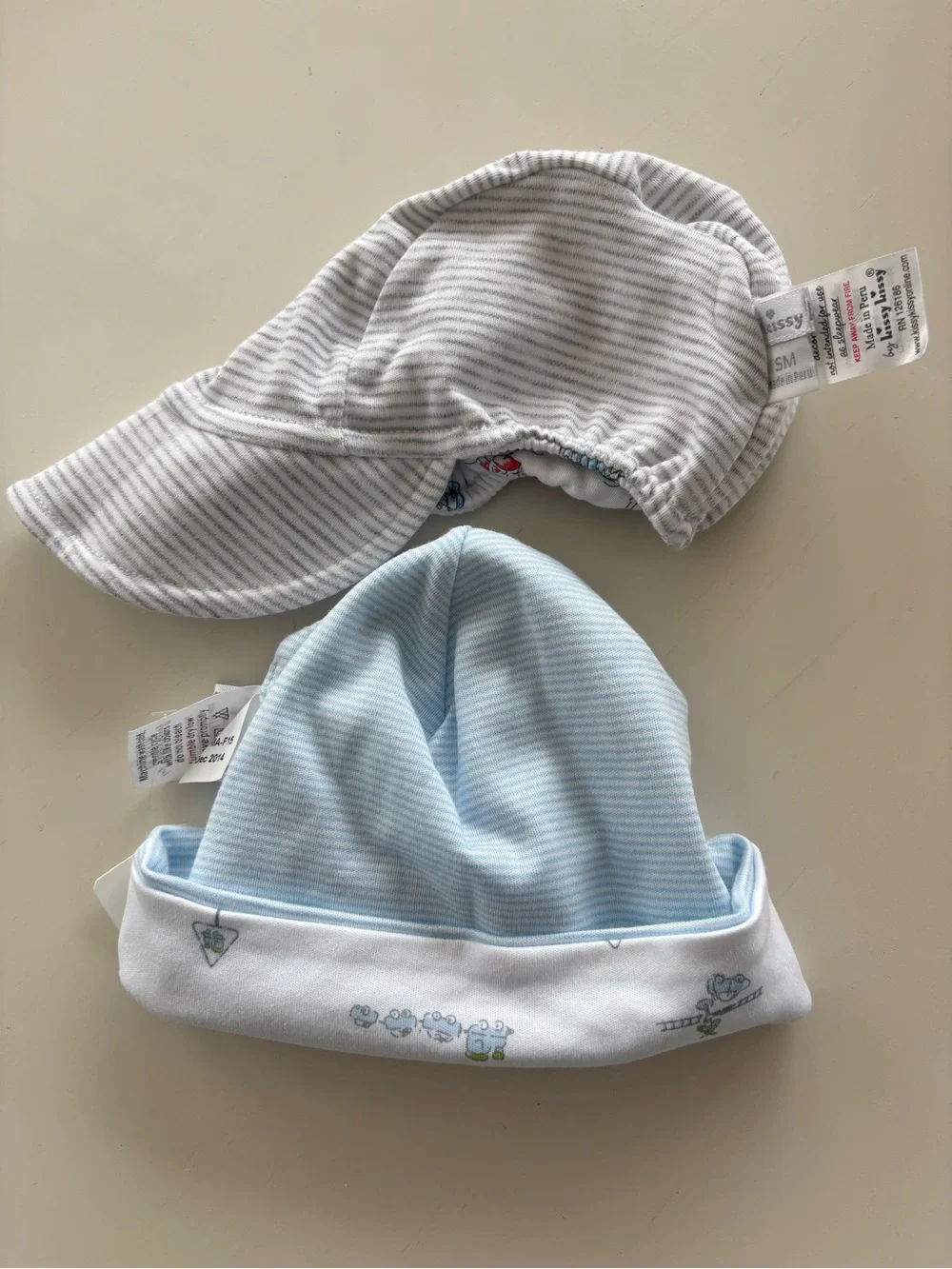 Bundle of Rev. Kissy Kissy Hats/Chew Beads Bracelet/Closet Organizers Size 0-3